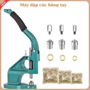 Máy dập cúc bằng tay hay còn gọi là máy Đóng nút Đa chức năng phụ kiện may