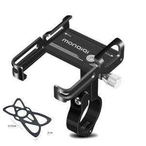 Holder GUB P10 Phone Holder Hp Sepeda Motor GUB Alumunium Alloy Tempat Hp Dudukan Hp Sepeda Motor Gub Holder