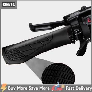 [COD] XINZE4 1 cặp xe đạp Grips chống sốc Xe Đạp Handlebar bìa chống trượt có thể khóa Grips Ergonomic đi xe đạp cao su xử lý Grips