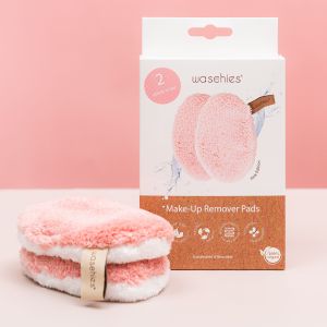 วอชชี่้ส์ ผลิตภัณฑ์ทำความสะอาดเครื่องสำอางค์ สีชมพู