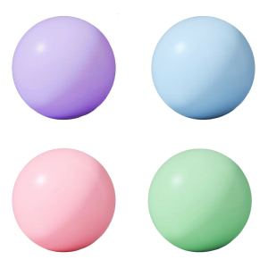 25cm Soft Pilates Ball 10Inch Exercise Ball Gym Ball for Yoga Pilates Core Training Physical Therapy and Balance