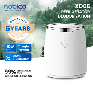 Nobico XD06 Ozonator Wireless Air Purifier For Home & Room Cleaner Virus For Refrigerator Deodorant  Formaldehyde Removal |In 5 Years Warranty|