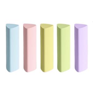 5 Pcs/Set Triangles Eraser Soft Rubber Eraser Aesthetic Erasers Back to School Erasers Art Painting Erasers for Painting