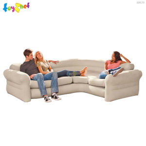 Intex โซฟาเป่าลมแบบเข้ามุม คอร์นเนอร์ คอมฟอร์ท 2.57x2.03x0.76 ม. รุ่น 68575