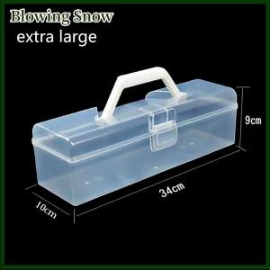 Blowing Brush Storage Box Calligraphy Toolbox Utensils Portable Art Storage Box