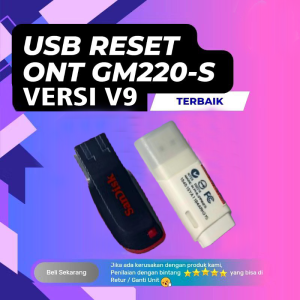 JUAL USB Resset ONT GM220S V9.XX - UNTUK USER PASSWORD TIDAK BISA LOGIN -Otomatis bisa Login Kembali