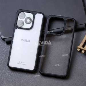 Itel A50 4G Case Crystal Transparan / Case Hybrid Shockproof Clear Itel A50 4G AF01