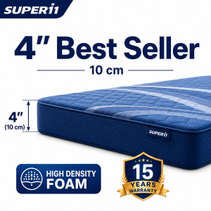 [15 Years Warranty] SUPER11 N1 Premium Foam Mattress Fast Rebound With Cover PH Local Stock
