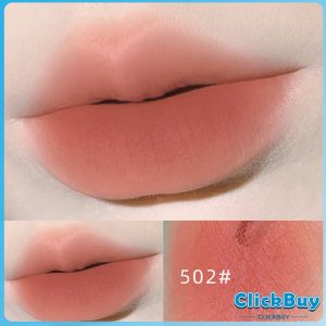 ClickBuy ลิปสติก เนื้อแมตต์ กันน้ำและทนทาน กำมะหยี่ สีนู้ด สีธรรมชาติ