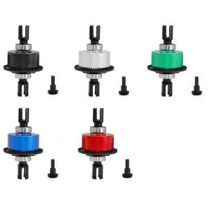 Metal Differential Assembly 42+15t with Black Coating for Rust Resistance Parts for Remote Control Car