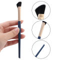 Professional Nose Shadow Brush Soft Portable Half Fan-shaped Angled Nose Contour Highlighter Make Up Brushes Tool. 