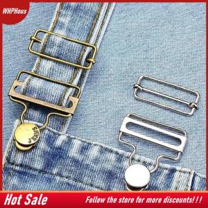 【COD】🔥🔥🔥 Dungaree Fasteners Clip Brace Buckles With Jeans Buttons Set For Denims Jackets Home DIY Apparel Sewing Supplies