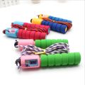 Tali Lompat Skipping Dengan Penghitung Loncatan / Tali Skipping / Jump Rope Skipping Soft Handle with Counter. 