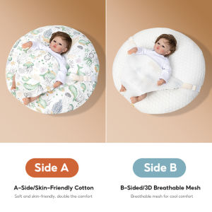 Baby Feeding Pillow Anti-choking Sleeping Bed Nest Multi-functional Anti-spitting Slope Pillow