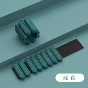 SG【READY STOCK】Weight-Bearing Adjustable Fitness Silicone Ankle Leg Energy Bangles  Sports Running Wristband Weight-Bearing Equipment Weight Ring hiding Wrist strength training