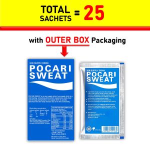 (5 BOXES) POCARI SWEAT Ion Supply / Energy / Hydration / Electrolyte Powder Drink - 13g each sachet