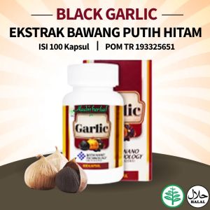 Obat Benjolan Di Leher 100% Garlic - Penyakit Gondok Batu di kelenjar ludah Gondongan Hipertiroid Nodul tiroidBenjolan di leher sebelah kanan dan kiri Radang kelenjar getah bening Kelenjar tiroid Kista dll - Black Garlic Kapsul