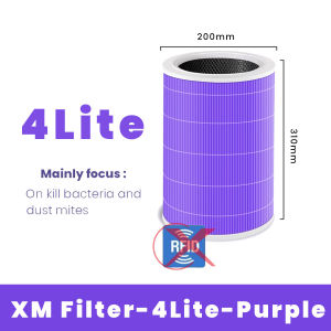 XIAOMI Air Purifier Filter Compatible Replacement RFID Chip Monitoring for Mijia HEPA Air Purifier 4/4Pro/4Lite/4Pro