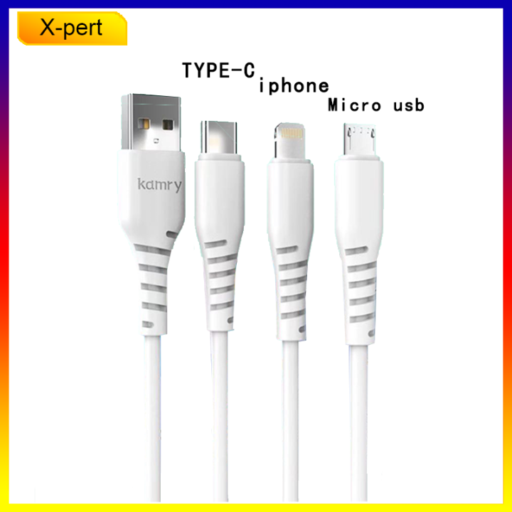 5A USB Cables Fast Charge Micro USB Type-C Lightning Fast