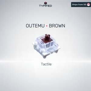 Outemu Switch (Brown) (Tactile)