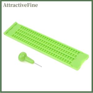 AttractiveFine Nhựa chữ nổi bằng văn bản Slate trường xách tay thực tế với Stylus thực hành