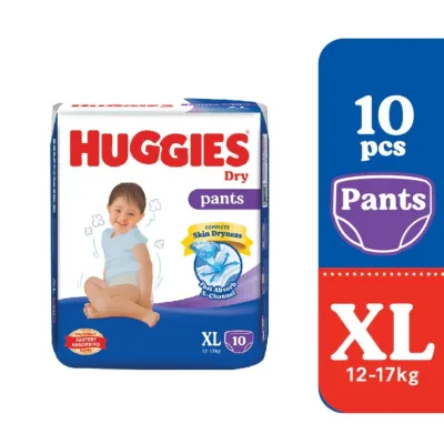 HUGGIES Dry Pants Diapers XL 10s