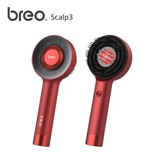 🔥Breo Scalp3 Fluffy Comb Scalp Massager Infrared Hair-Strengthening Comb Essence Conducting Liquid Hair Growth 頭皮按摩器