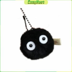 C.N. Small Briquettes Keychain Pendant Hayao Miyazaki Spirited Away Girl Cute Elf School Bag Chain