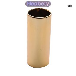 Heabety  Thanh trượt guitar 60mm thanh trượt ngón tay bằng kim loại/Thủy tinh thép không gỉ cho Ukulele