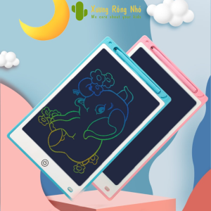 Bảng Vẽ Điện Tử 3d Đa Sắc Màu Bảng Viết Vẽ 12 Inch Dành Cho Bé Xương Rồng Nhỏ