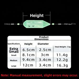 SJJL 3pcs Set Quả bóng xốp màu vàng Lồng Mồi Phát Sáng Bộ 3 món Kích cỡ S M L Máy cho ăn cá xoay Sáng rực Thiết kế xoay Bộ nạp liệu có nắp trong suốt Sử dụng trong câu cá