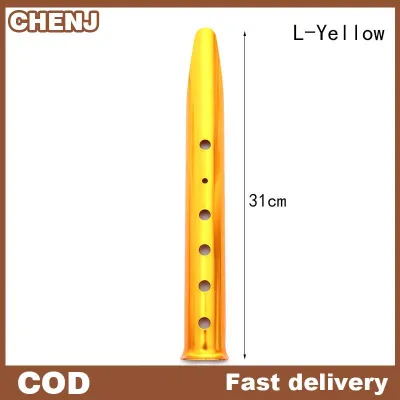 CHENJ Lều hình chữ U bằng nhôm 23/31cm cọc đinh cọc cọc tuyết cọc cát cho ngoài trời