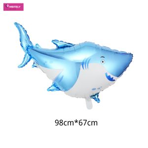 (เข้าใหม่!) ลูกโป่งฟอยล์สัตว์น้ำ น่ารักมากกกกก ปลา ฉลาม ปู กุ้ง ลูกโป่งตกแต่งวันเกิด ลูกโป่งตกแต่งร้านอาหาร