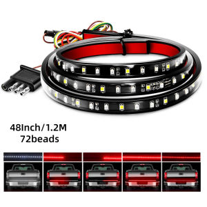 48/60-Inch LED Tailgate Light IP68 Waterproof Car Running Brake Turn Signal Reverse Lamp 2835 SMD
