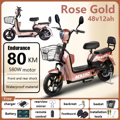AENXRD JY electric bikes E Bike For Adult 48V12ah 2 Wheels e bike Max Speed 50KM/H Waterproof IP66 LCD