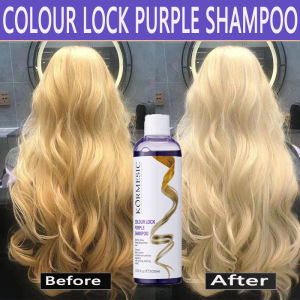 Keratin Purple Shampoo Purple Blondie Silver Shampoo/COLOUR LOCK PURPLE SHAMPOO 300ml