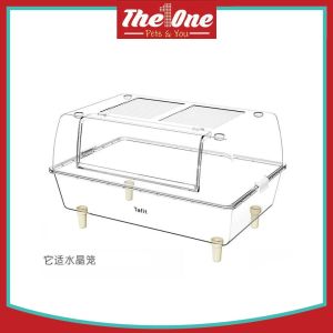 Tafit 62cm Hamster Cage Syrian Dwarf Acrylic Hamster Cage Syrian Hamster Cage Jomtheone 它适仓鼠笼子亚克力透明别墅62基础笼