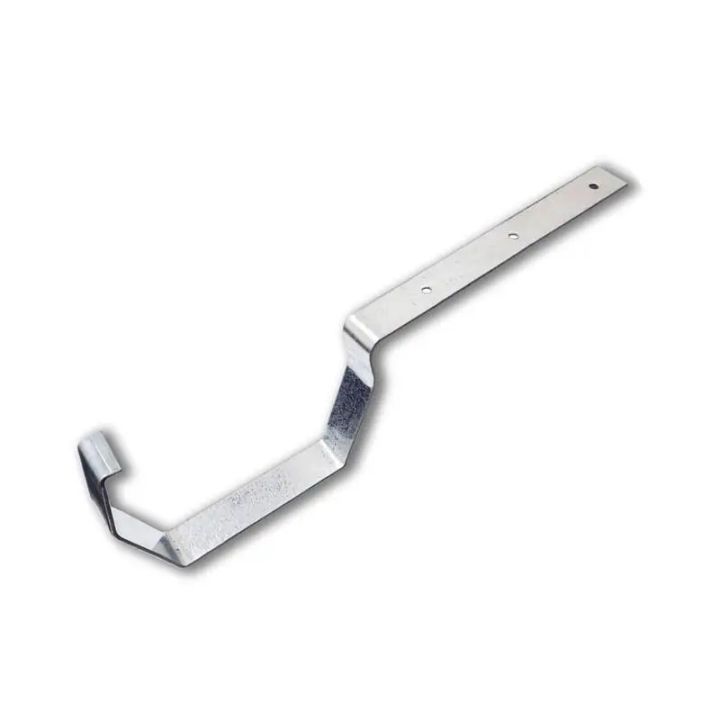 Heavyduty pipe holder clamp rain gutter downspout support hook Thickened galvanized PVC