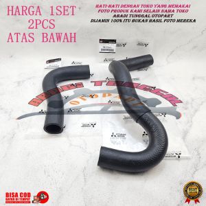 SELANG RADIATOR ATAS BAWAH PANJANG PENDEK 1SET MITSUBISHI TRITON 2.5 2500CC PAJERO SPORT