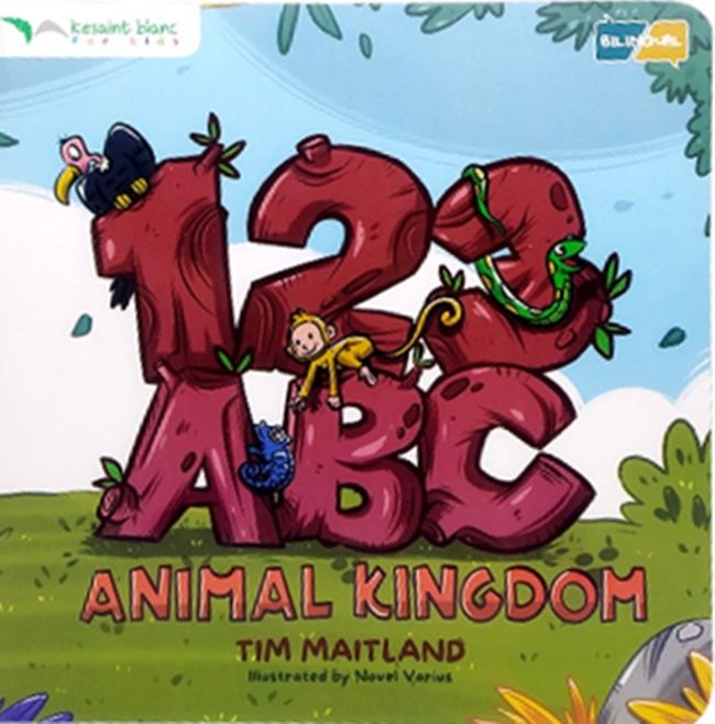 123 ABC ANIMAL KINGDOM | Lazada Indonesia