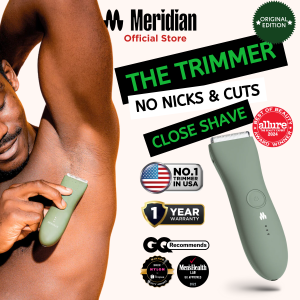 The Trimmer Original by MERIDIAN: Waterproof Electric Travel Lock Trimmer Built for Men & Women | Effortlessly Trim Pesky Hair
