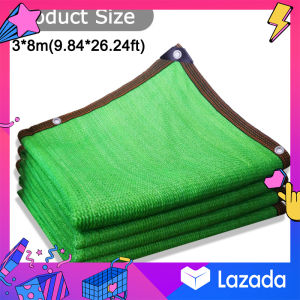 Green HDPE Anti-UV Sunshade Net Outdoor Garden Sunscreen Sunblock Shade Cloth Net Plant Greenhouse Cover Car Cover