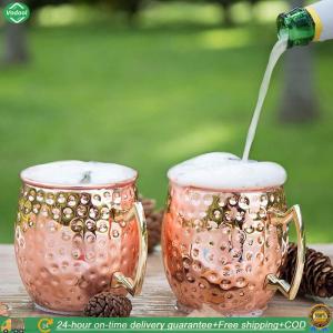 [Vodool Park City] Beer Wine Glasses Goblets Food Grade Stainless Steel Shatterproof Drinkware Mugs Metal Beer Wine Cup Bar Tools