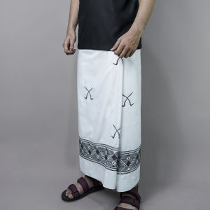 Katsae  Sarung Bordir Motif Rencongg Bordir Timbul Asli Sarung Pria Dewasa Sarung Sholat 100% Bordir