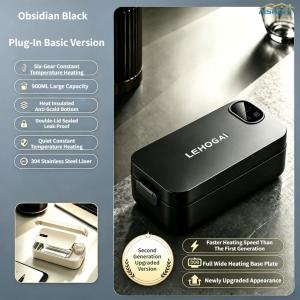 [SG Seller]Electric Food Warmer Lunch  Adjustable Heating Mode 304 Stainless Steel Portable Office Travel Bento