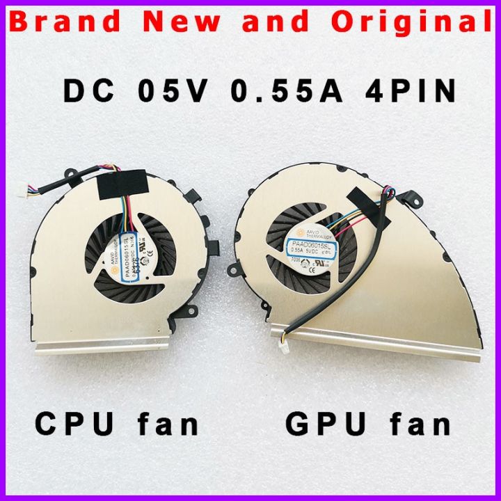 New laptop CPU GPU Cooling Fan Cooler Radiator for MSI GV72-8RC GV72 ...
