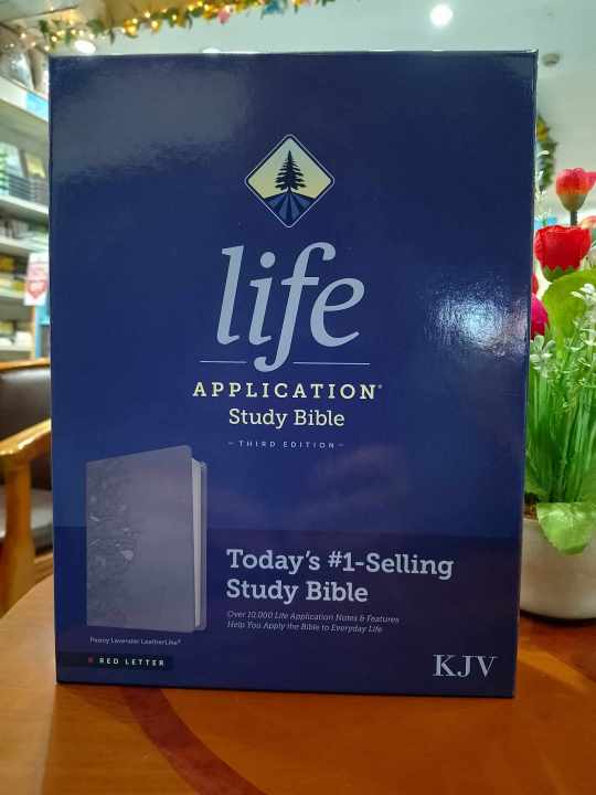 KJV Life Application Study Bible, Third Edition (LeatherLike, Peony ...