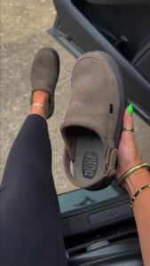 HEYDUDE Austin Lift Clog - Comfortable Slip on Shoes for Women