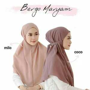 Hijab Instan Maryam Diamond Non pet size Jilbab Syari ~Taswanita.import