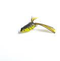 Umpan Pancing Gabus Umpan Casting Soft Frog Huangxin 3cm kecil. 